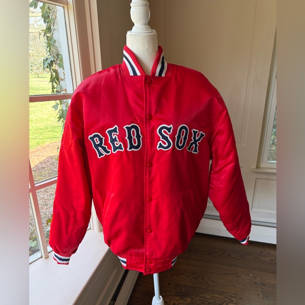 Majestic MLB Authentic Red Sox Dugout Jacket